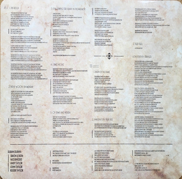 Duran Duran - Seven And The Ragged Tiger - Used Vinyl Record image 4