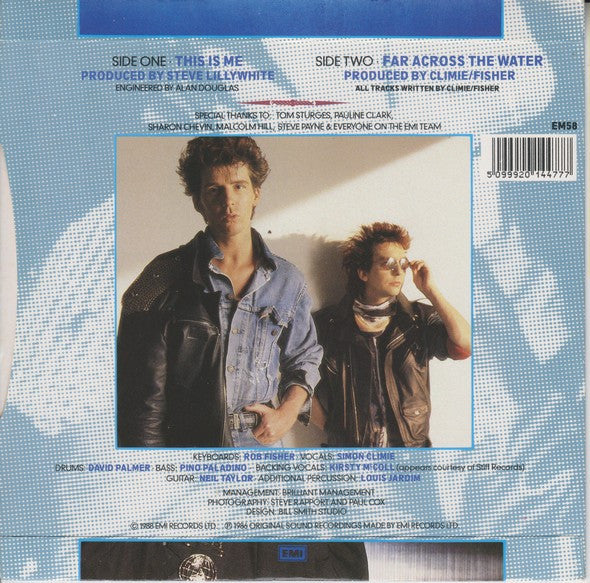 Climie Fisher - This Is Me - Used Vinyl Record 7" image 2