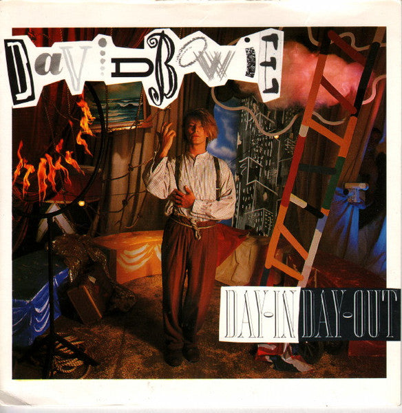 David Bowie - Day-In Day-Out - Used Vinyl Record 7" image 5