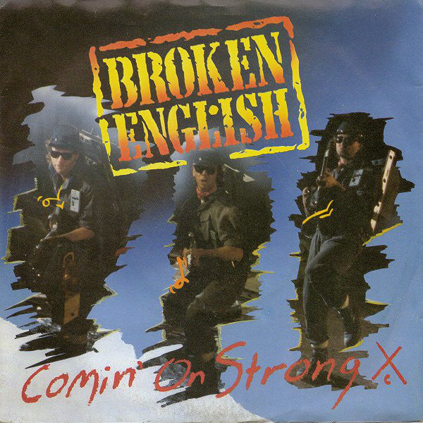 Broken English - Comin' On Strong - Used Vinyl Record 7" image 5
