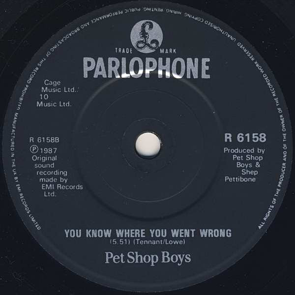 Pet Shop Boys - It's A Sin - Used Vinyl Record 7" image 8