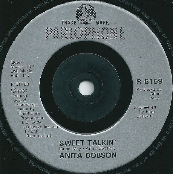 Anita Dobson - Talking Of Love - Used Vinyl Record 7" image 8