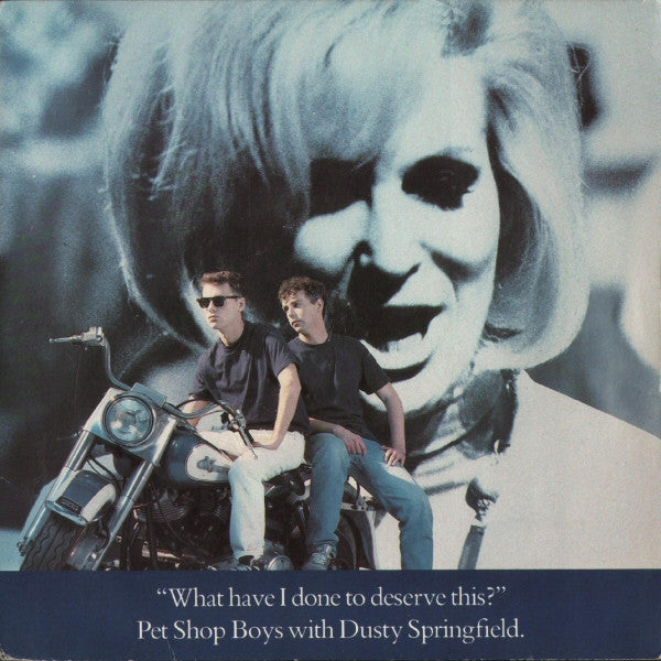 Pet Shop Boys - What Have I Done To Deserve This? - Used Vinyl Record image 1