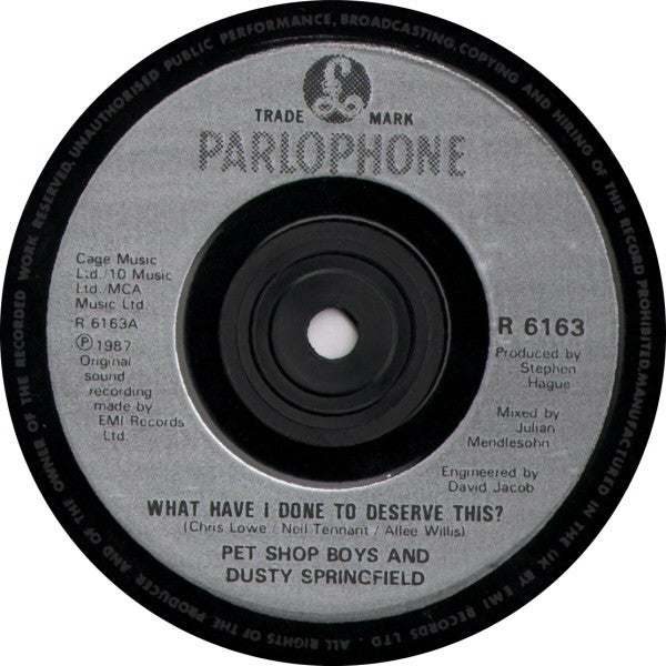 Pet Shop Boys - What Have I Done To Deserve This? - Used Vinyl Record image 3