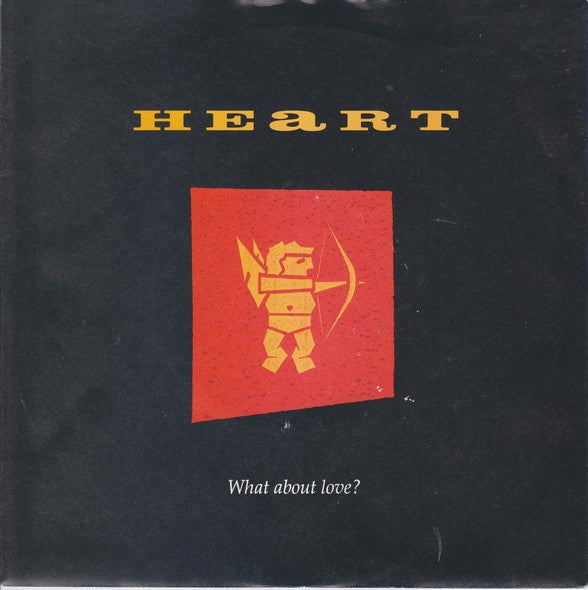 Heart - What About Love? - Used Vinyl Record 7" image 5