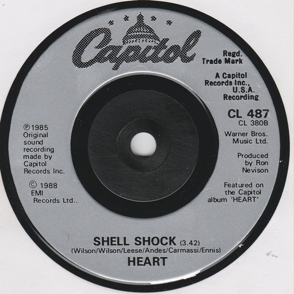 Heart - What About Love? - Used Vinyl Record 7" image 8