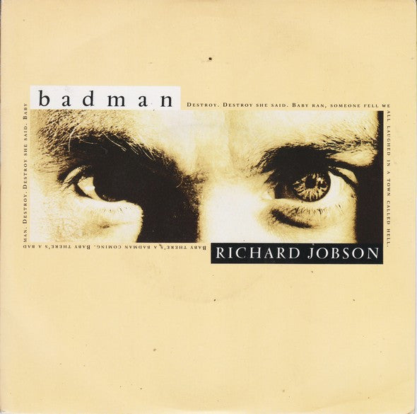 Richard Jobson - Badman - Used Vinyl Record 7" image 1