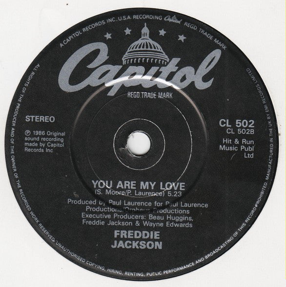Freddie Jackson - Nice 'N' Slow - Used Vinyl Record 7" image 8