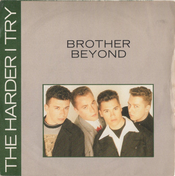 Brother Beyond - Harder I Try - Used Vinyl Record 7" image 5