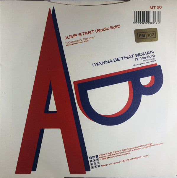 Natalie Cole - Jump Start (Radio Edit) - Used Vinyl Record 7" image 6