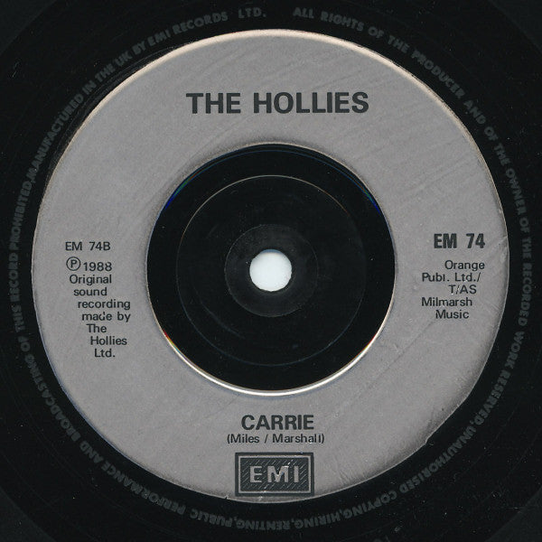 Hollies - He Ain't Heavy, He's My Brother - Used Vinyl Record 7" image 4