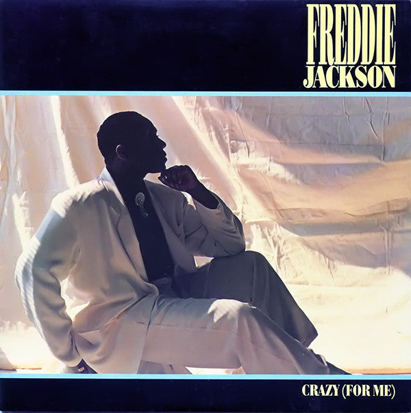 Freddie Jackson - Crazy (For Me) - Used Vinyl Record 7" image 5
