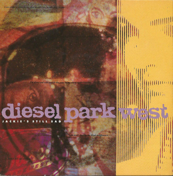 Diesel Park West - Jackie's Still Sad - Used Vinyl Record 7" image 1