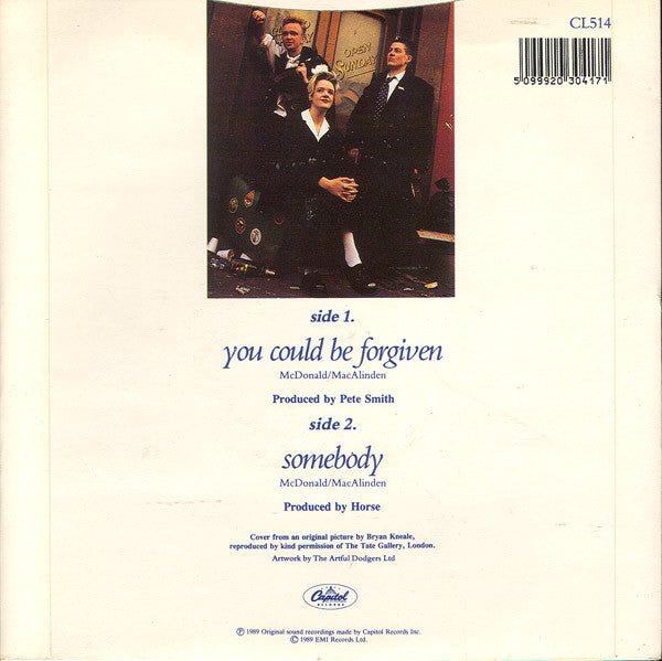 Horse - You Could Be Forgiven - Used Vinyl Record 7" image 2