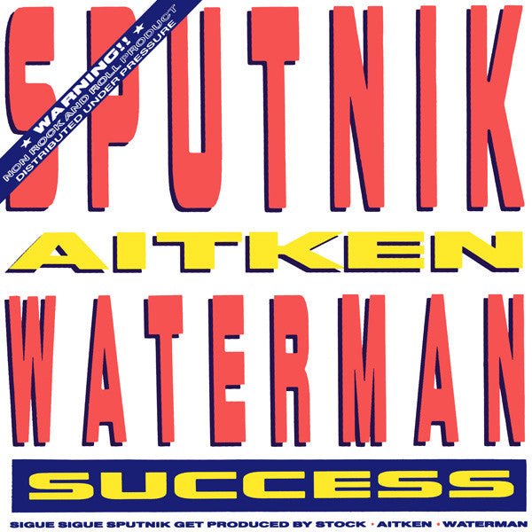 Sigue Sigue Sputnik - Success - Used Vinyl Record 7" image 1