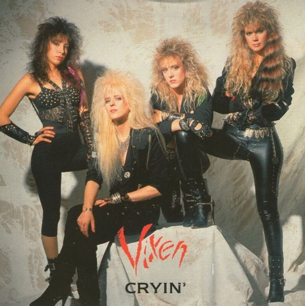 Vixen - Cryin' - Used Vinyl Record 7" image 1
