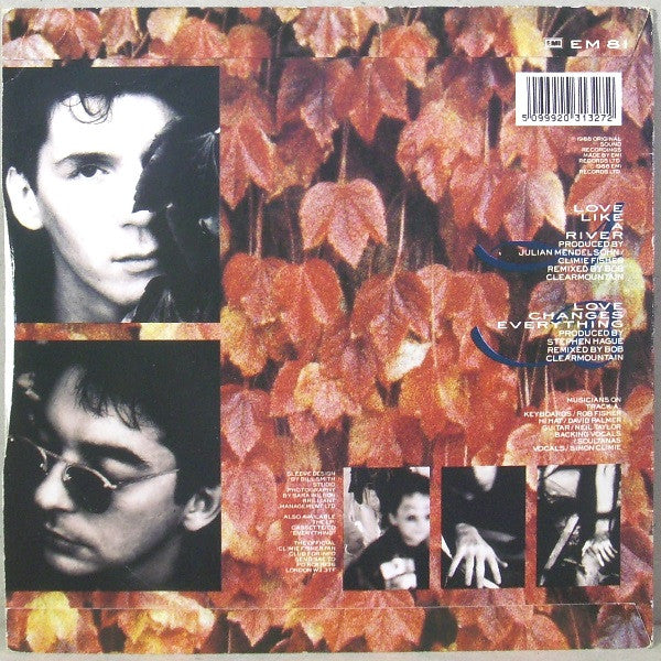 Climie Fisher - Love Like A River - Used Vinyl Record 7" image 2