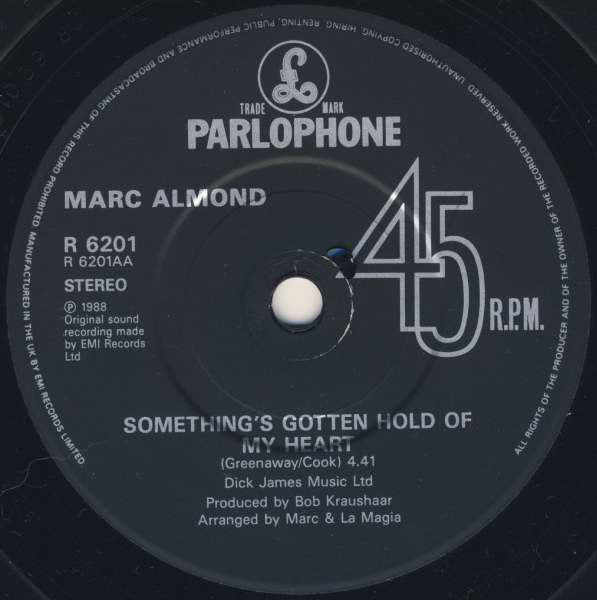 Marc Almond - Something's Gotten Hold Of My Heart - Used Vinyl Record image 8