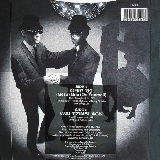 Stranglers - Grip '89 (Get A) Grip (On Yourself) - Used Vinyl Record image 2