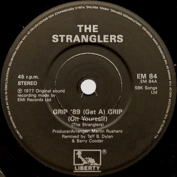 Stranglers - Grip '89 (Get A) Grip (On Yourself) - Used Vinyl Record image 3