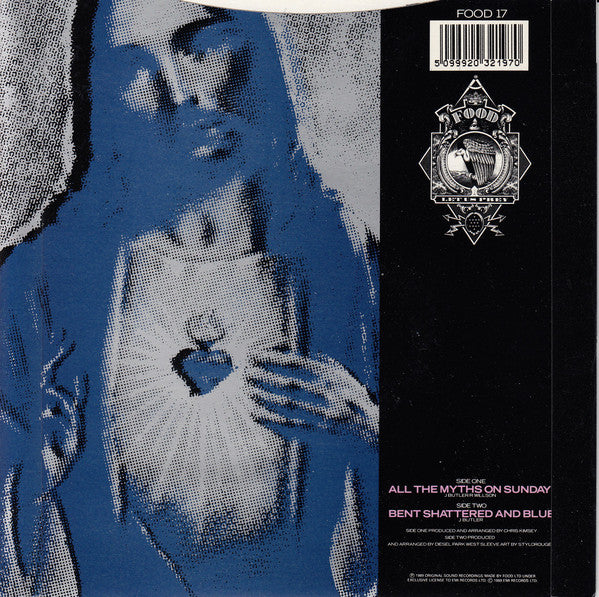 Diesel Park West - All The Myths On Sunday - Used Vinyl Record 7" image 2