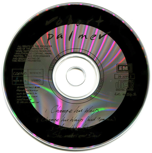 Robert Palmer - Change His Ways - Used CD image 3