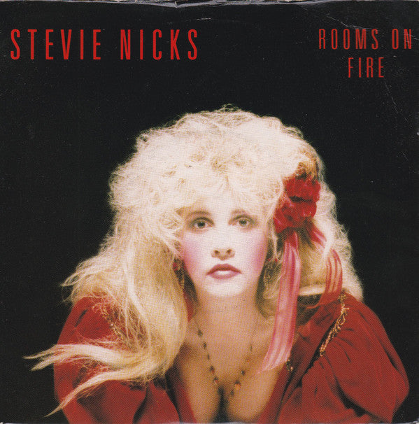 Stevie Nicks - Rooms On Fire - Used Vinyl Record 7" image 1