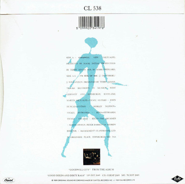 Goodbye Mr. Mackenzi - Goodwill City / I'm Sick Of You - Used Vinyl Reco image 6