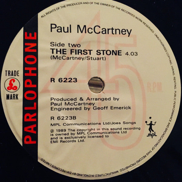Paul McCartney - This One - Used Vinyl Record 7" image 8