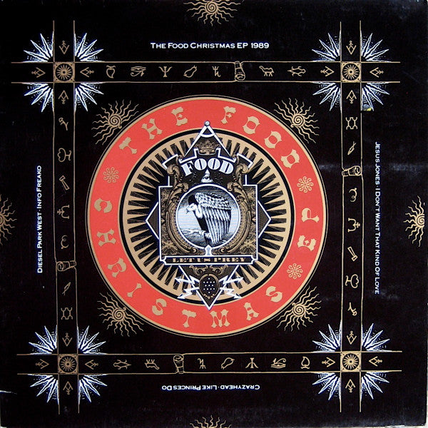 Jesus Jones - Food Christmas EP 1989 - Used Vinyl Record 12" image 1