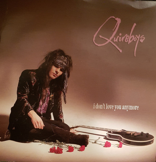 Quireboys - I Don't Love You Anymore - Used Vinyl Record 7" image 5