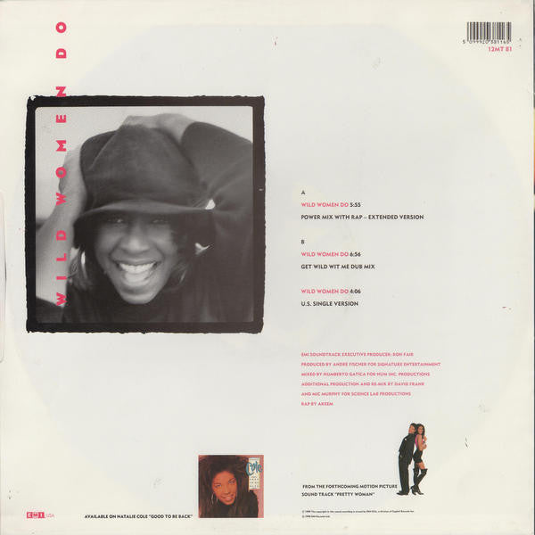 Natalie Cole - Wild Women Do - Used Vinyl Record 12" image 2