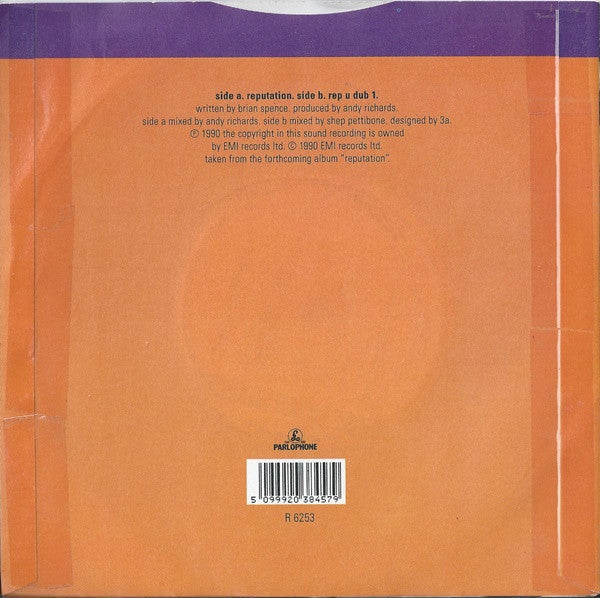 Dusty Springfield - Reputation - Used Vinyl Record 7" image 6