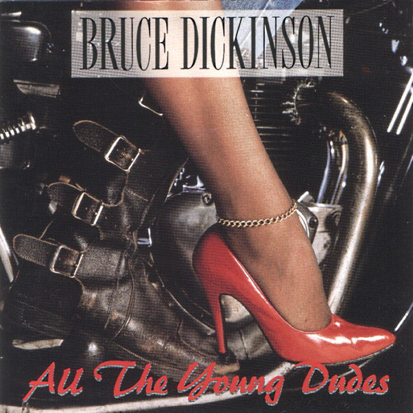 Bruce Dickinson - All The Young Dudes - Used Vinyl Record 7" image 1