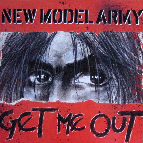New Model Army - Get Me Out - Used Vinyl Record 7" image 1