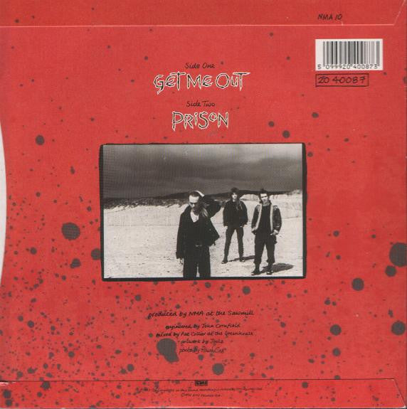 New Model Army - Get Me Out - Used Vinyl Record 7" image 2