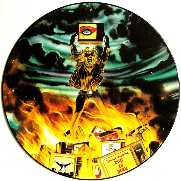 Iron Maiden - Holy Smoke - Used Vinyl Record 12" image 3
