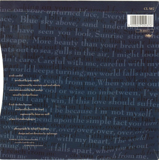 Horse - Careful - Used Vinyl Record 7" image 2