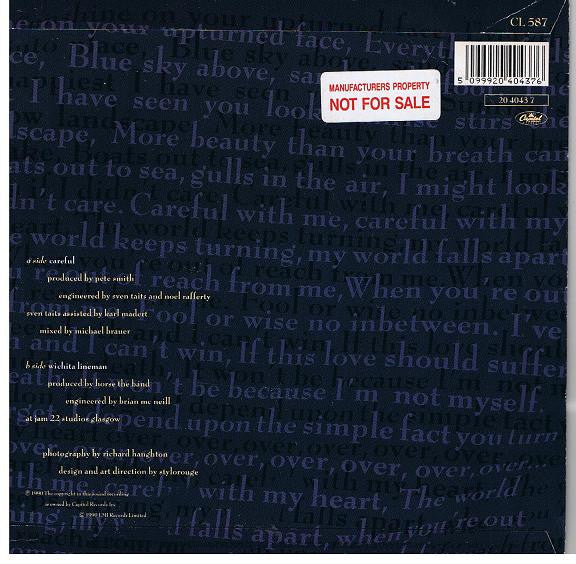 Horse - Careful - Used Vinyl Record 7" image 5