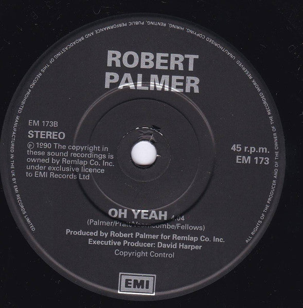 Robert Palmer - Mercy Mercy Me / I Want You - Used Vinyl Record 7" image 4