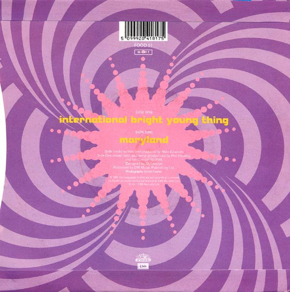 Jesus Jones - International Bright Young Thing - Used Vinyl Record 7" image 2
