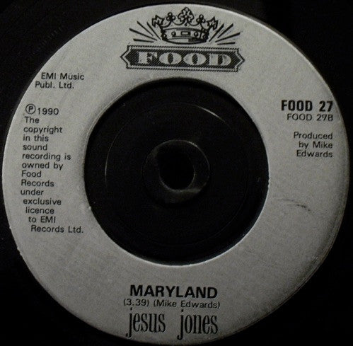 Jesus Jones - International Bright Young Thing - Used Vinyl Record 7" image 4