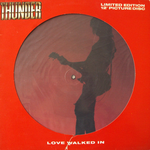 Thunder - Love Walked In - Used Vinyl Record 12" image 1