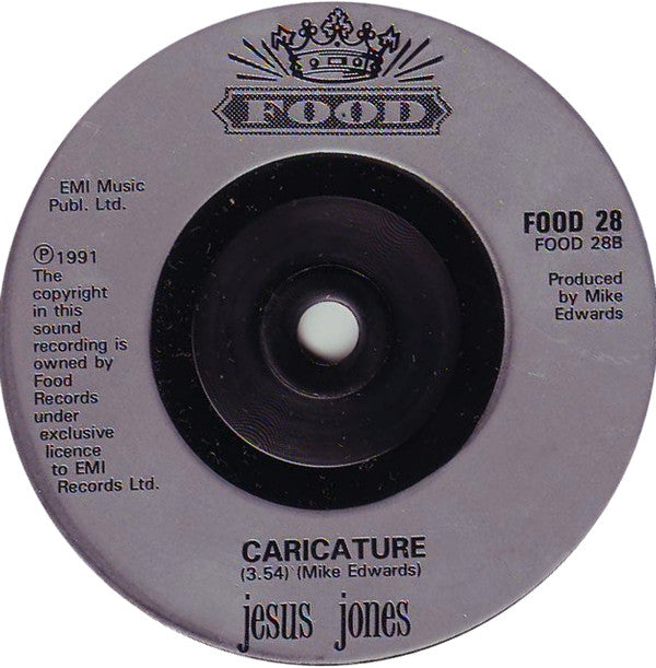 Jesus Jones - Who? Where? Why? (The Crisis Mix) - Used Vinyl Record 7 image 8