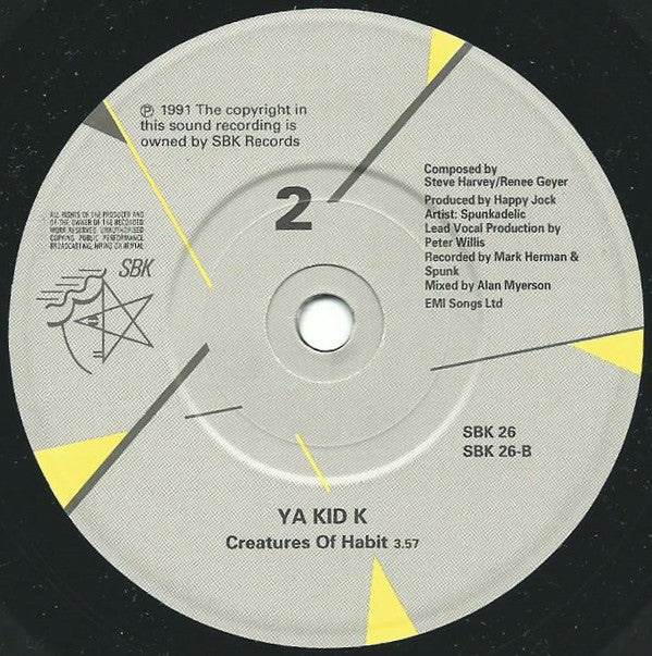 Ya Kid K - Awesome (You Are My Hero) - Used Vinyl Record 7" image 8