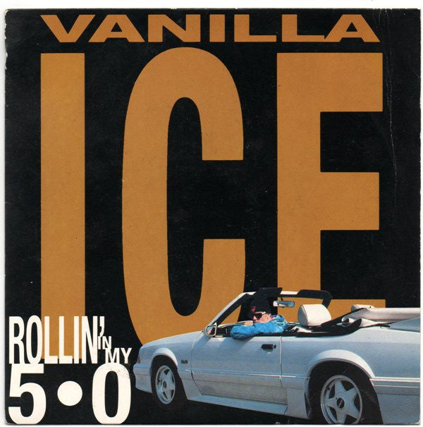 Vanilla Ice - Rollin' In My 5.0 - Used Vinyl Record 7" image 5