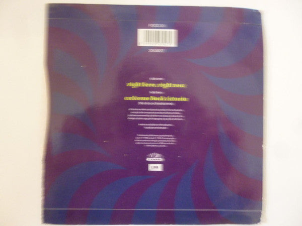 Jesus Jones - Right Here, Right Now - Used Vinyl Record 7" image 4