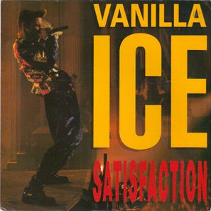 Vanilla Ice - Satisfaction - Used Vinyl Record 12" image 1