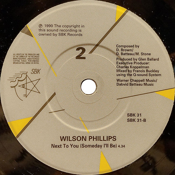 Wilson Phillips - Dream Is Still Alive - Used Vinyl Record 7" image 8