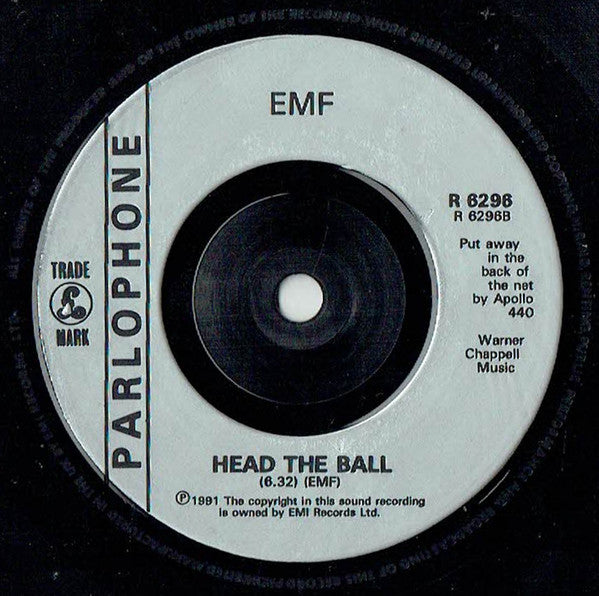 EMF - Lies - Used Vinyl Record 7" image 4